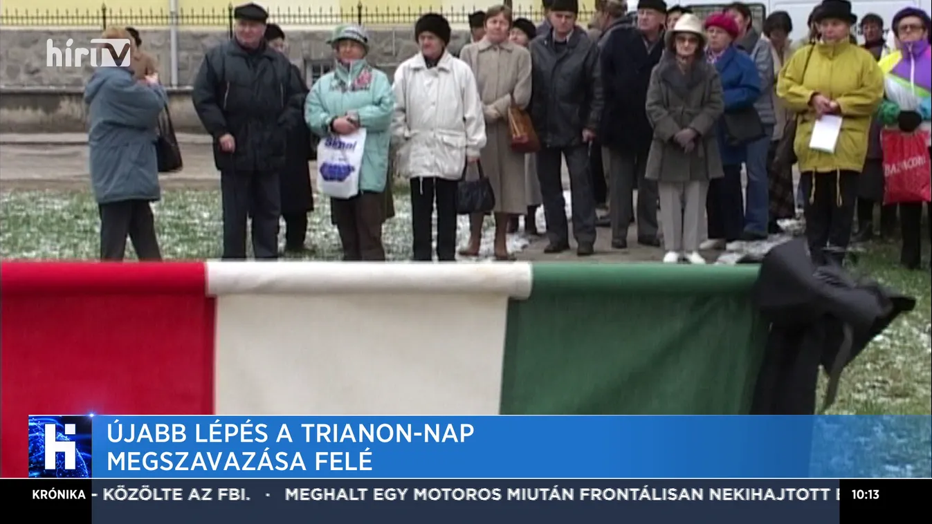 Újabb lépés a Trianon-nap megszavazása felé