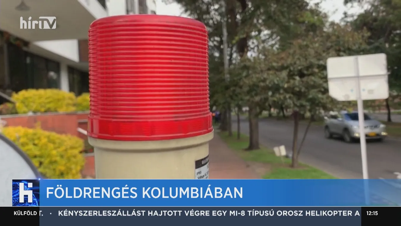 Földrengés Kolumbiában