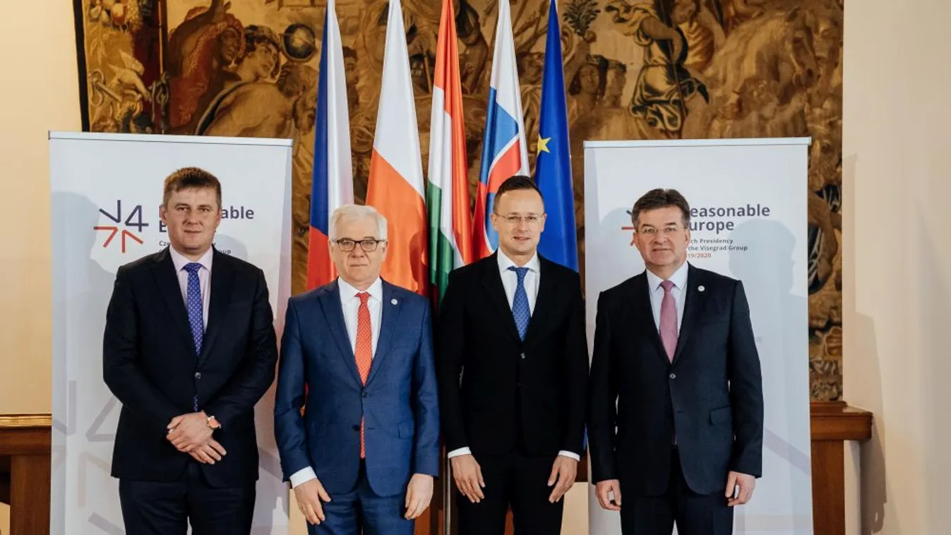 Szijjártó: A V4-ek az uniós bővítési folyamat felgyorsítását várják az új Európai Bizottságtól