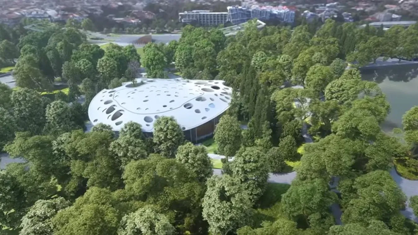 Elnyerte A legjobb nemzetközi középület díját a Magyar Zene Háza