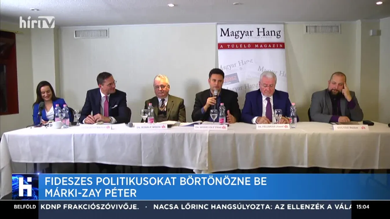 Fideszes politikusokat börtönözne be Márki-Zay Péter