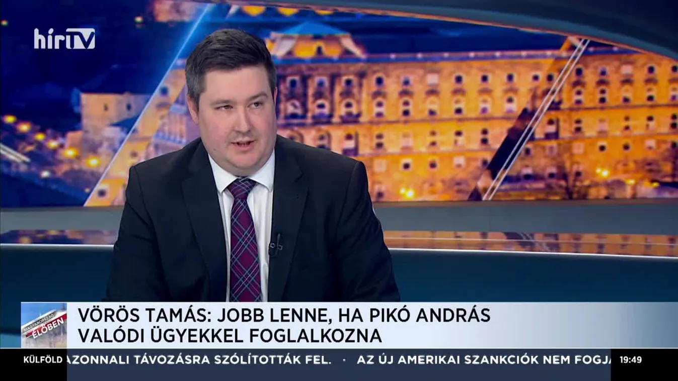 Vörös Tamás: Jobb lenne, ha Pikó András valódi ügyekkel foglalkozna