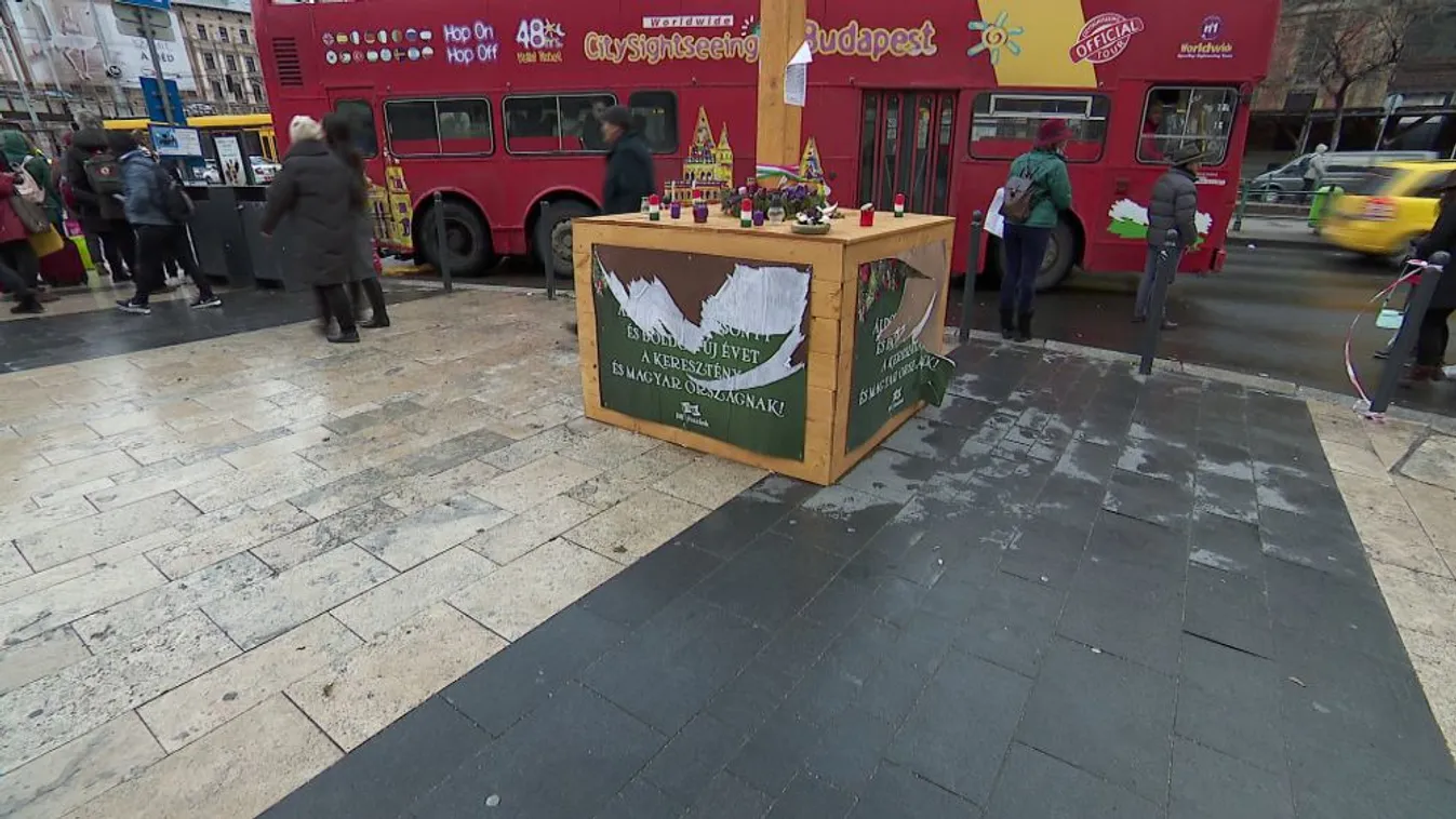 Magyar Nemzet: Újra keresztet rongáltak