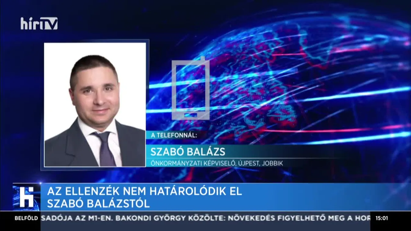 Az ellenzék nem határolódik el Szabó Balázstól