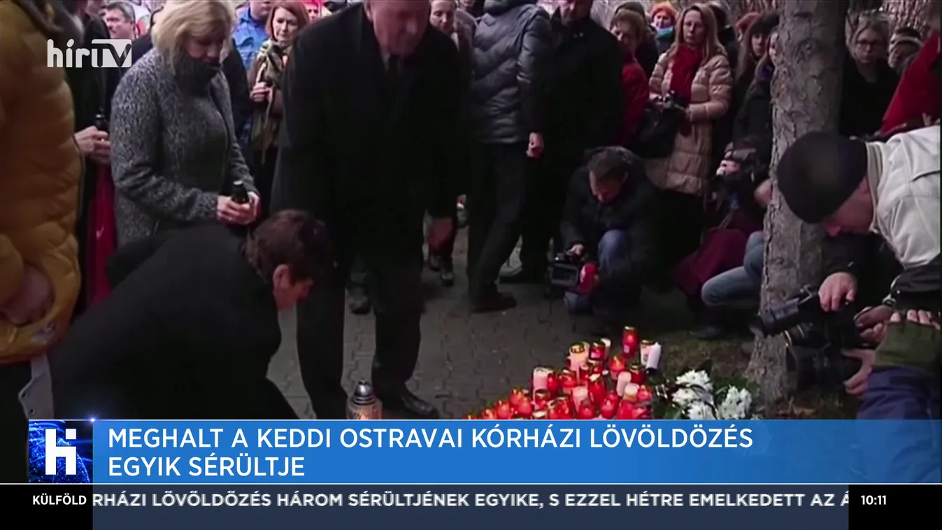 Meghalt a keddi ostravai kórházi lövöldözés egyik sérültje