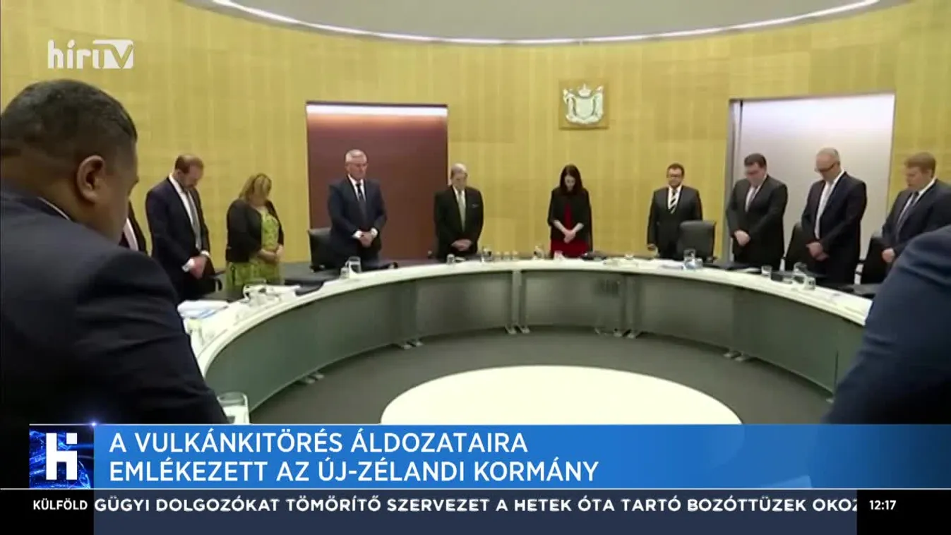 A vulkánkitörés áldozataira emlékezett az új-zélandi kormány