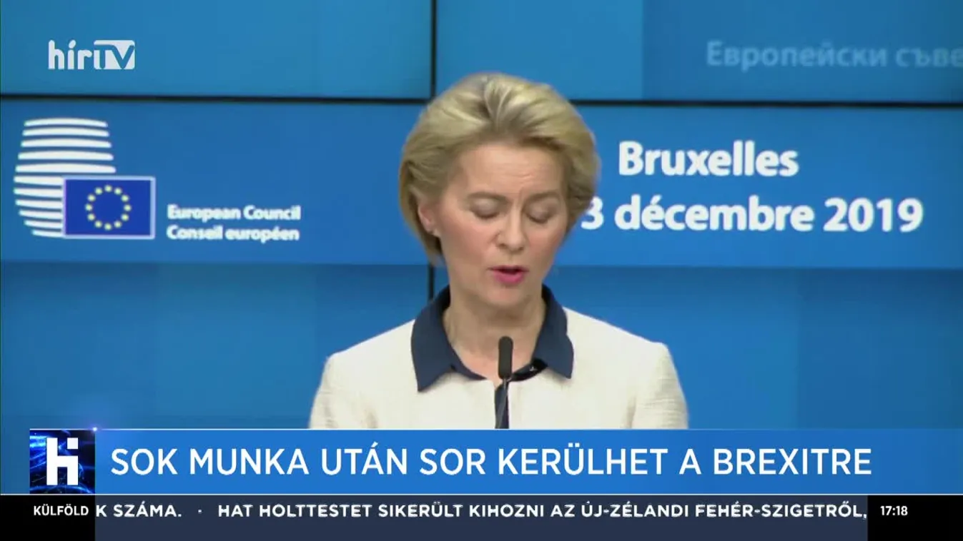 Mielőbbi Brexit-megállapodást sürget az unió