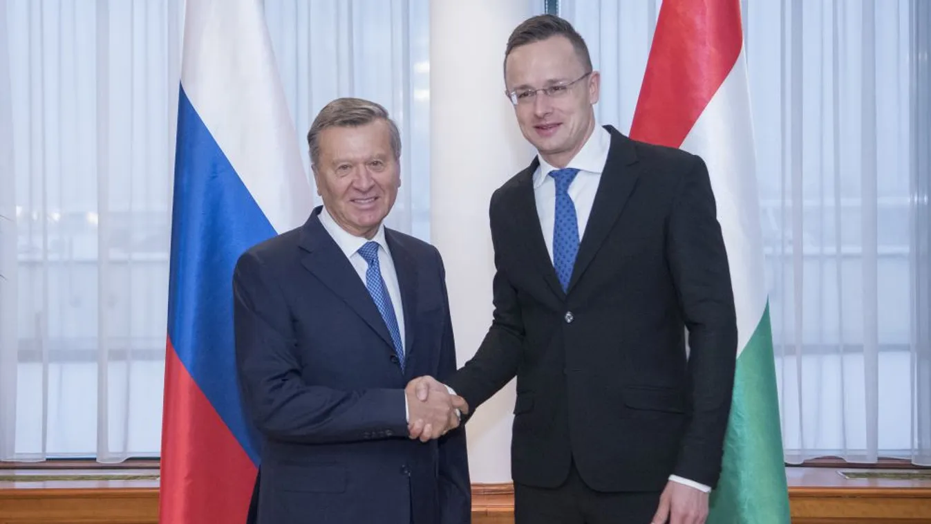 Szijjártó Péter a Gazprom elnökével tárgyalt