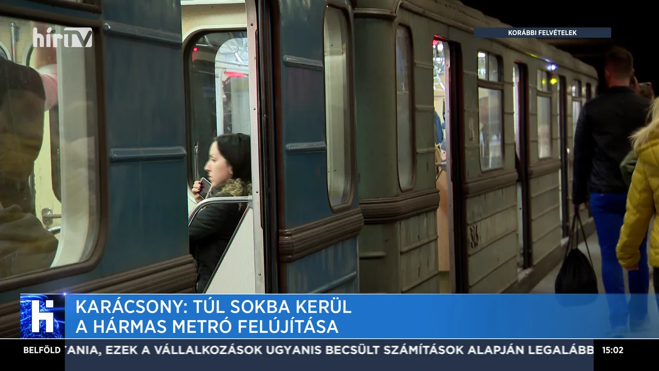 Karácsony: Túl sokba kerül a hármas metró felújítása