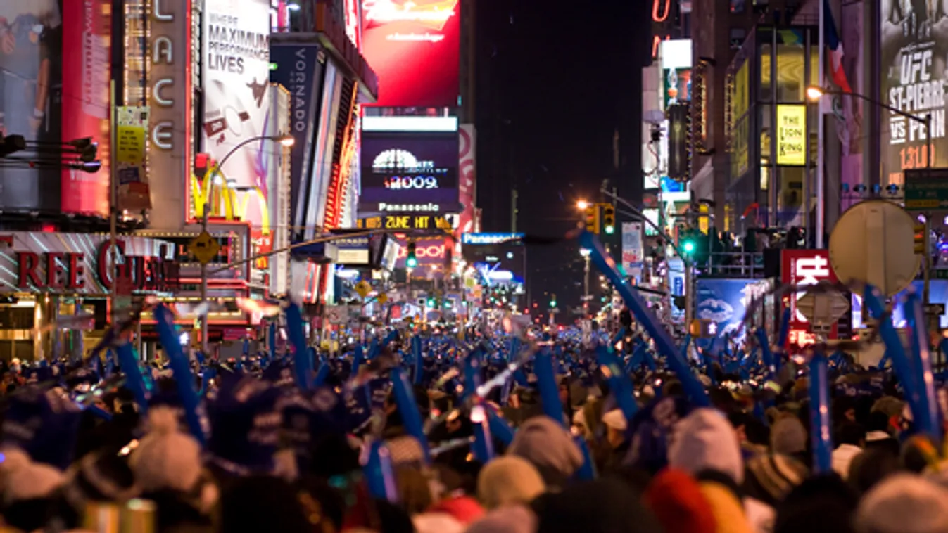 A klímaváltozás elleni harcot állítják a New York-i Times Square újévi ünnepségének középpontjába