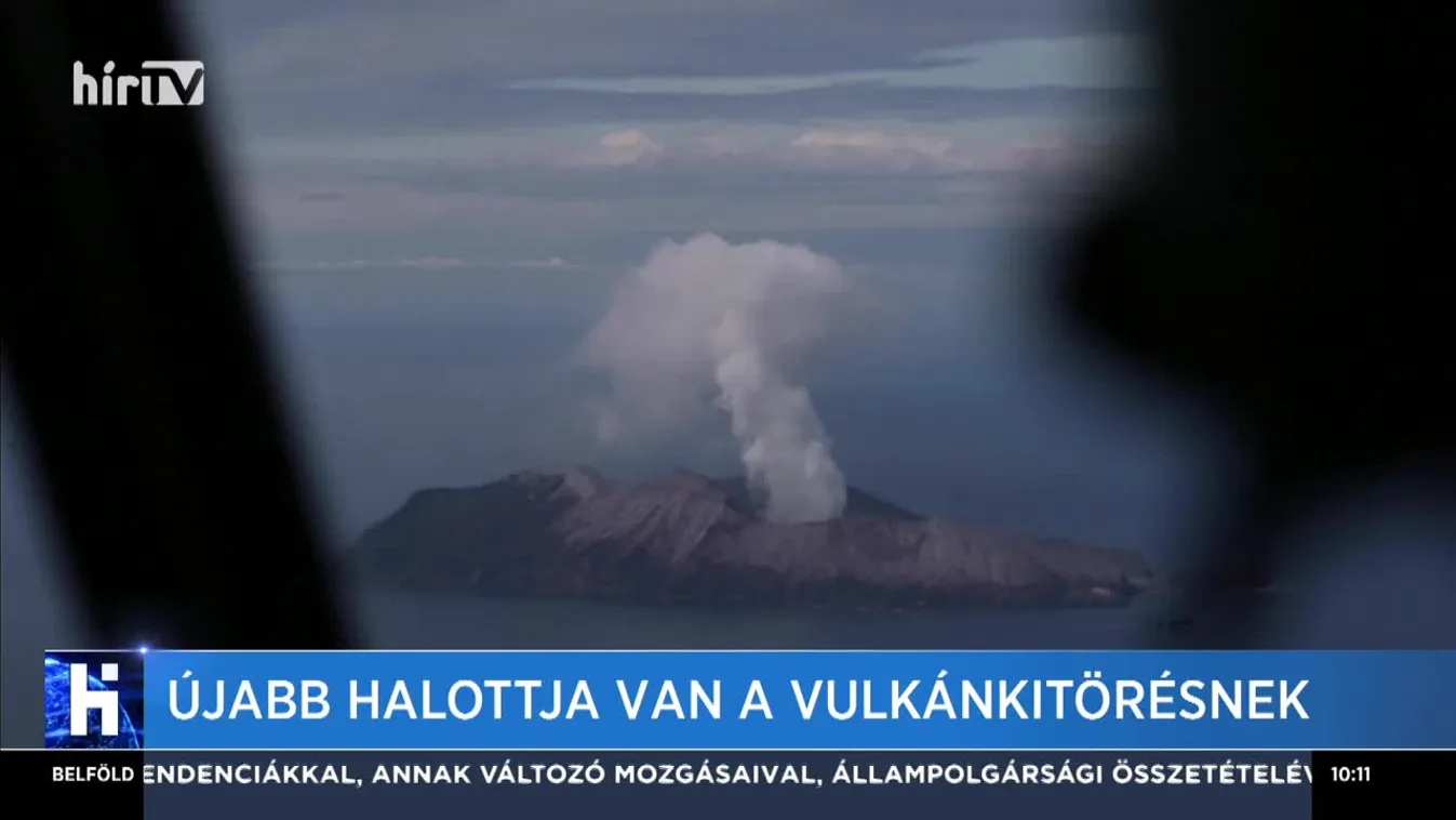 Újabb halottja van a vulkánkitörésnek