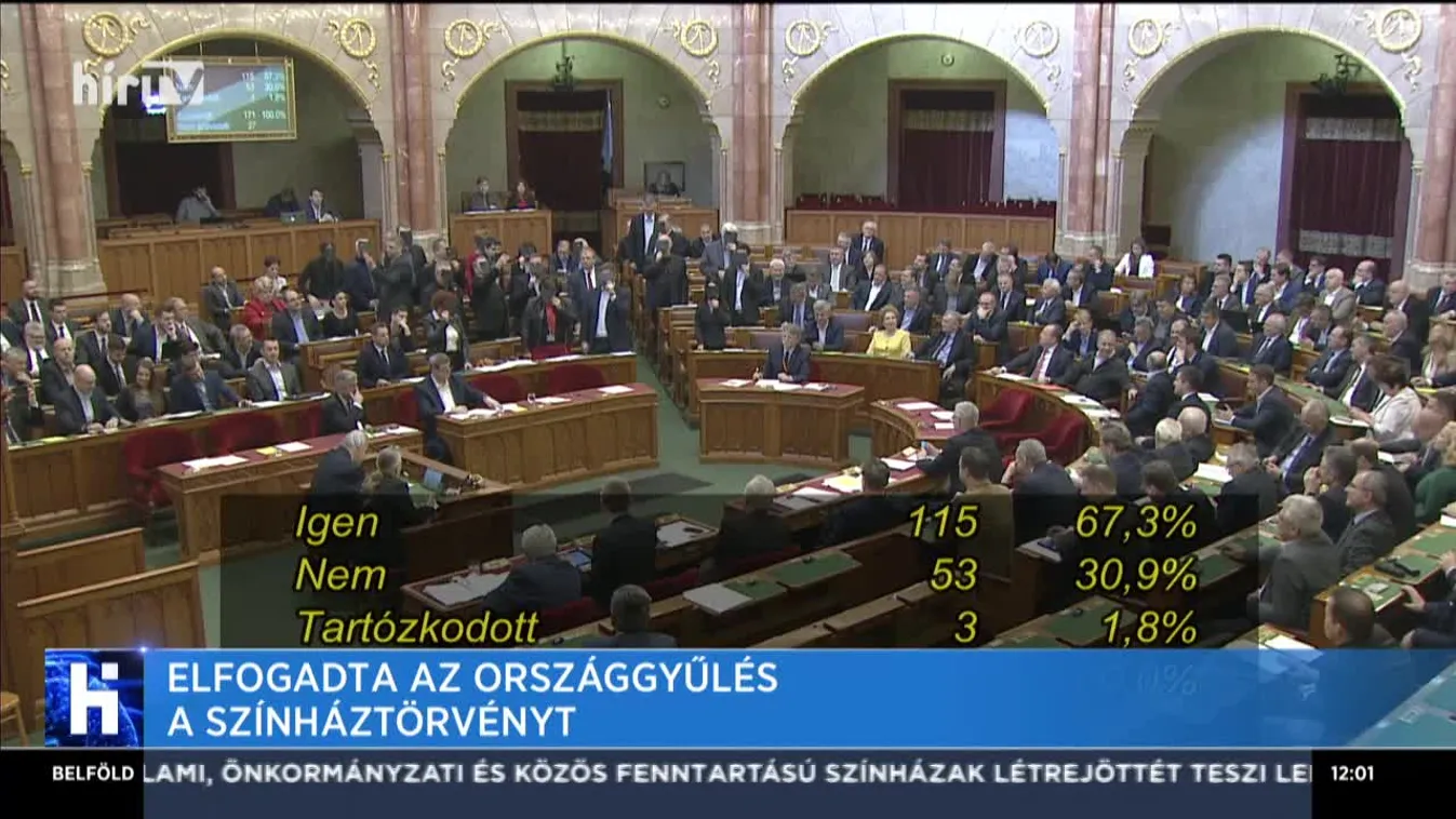 Elfogadták az új kulturális törvényt