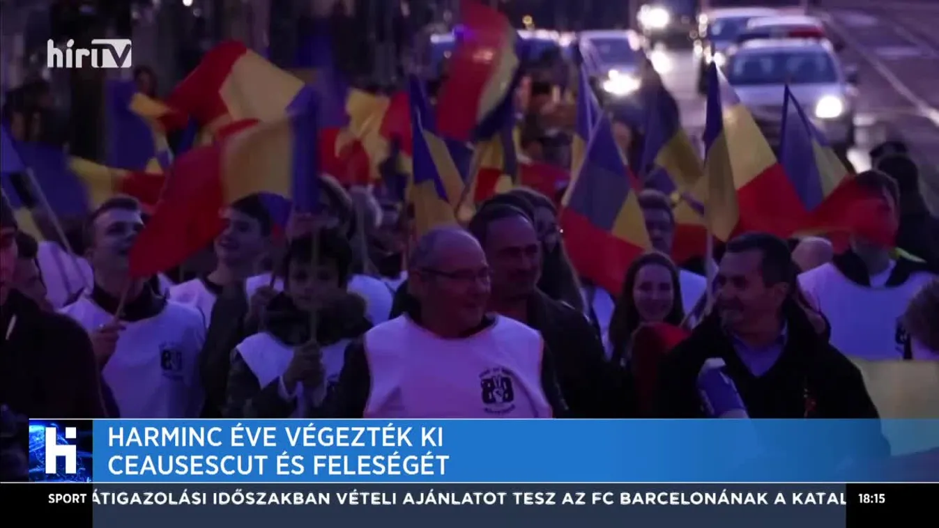 Harminc éve végezték ki Ceausescut és feleségét