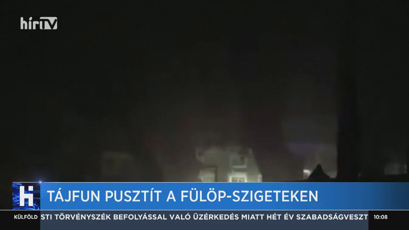 Tájfun pusztít a Fülöp-szigeteken
