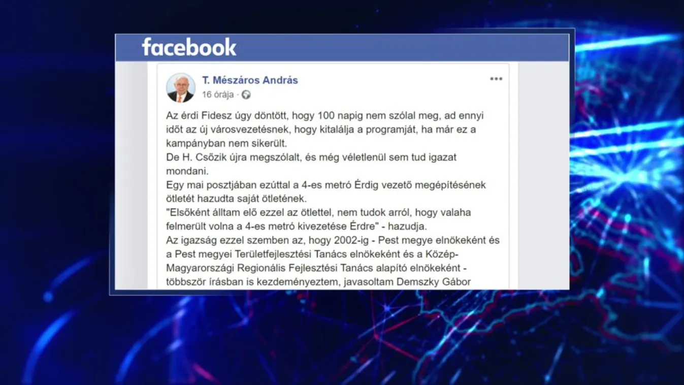 T. Mészáros: Akinek nincs önálló gondolata, az kénytelen lopni és hazudni