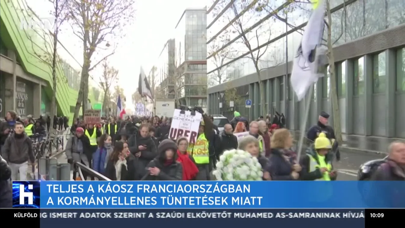 Teljes a káosz Franciaországban