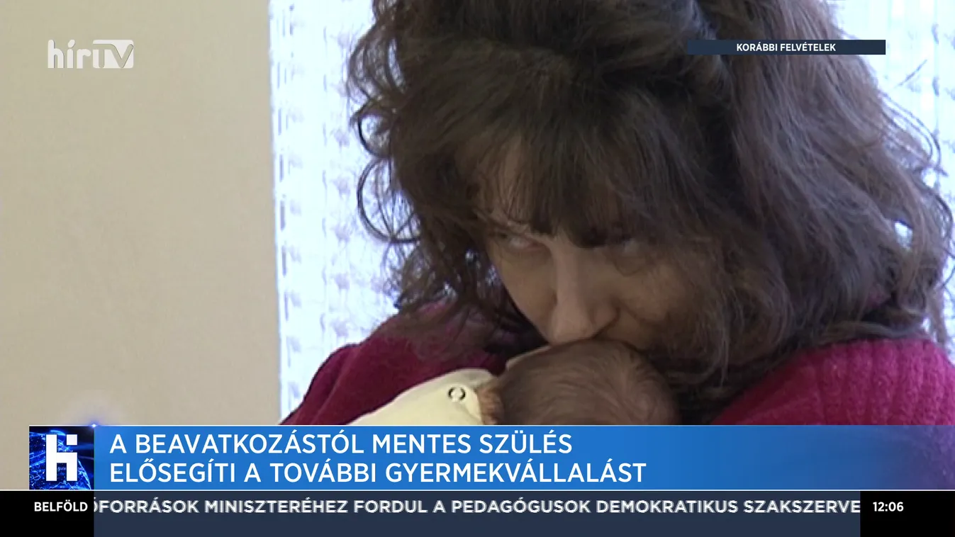 A beavatkozástól mentes szülés elősegíti a további gyermekvállalást
