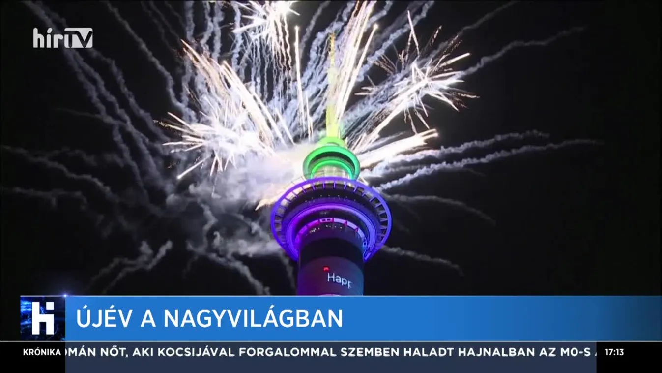 Újév a nagyvilágban