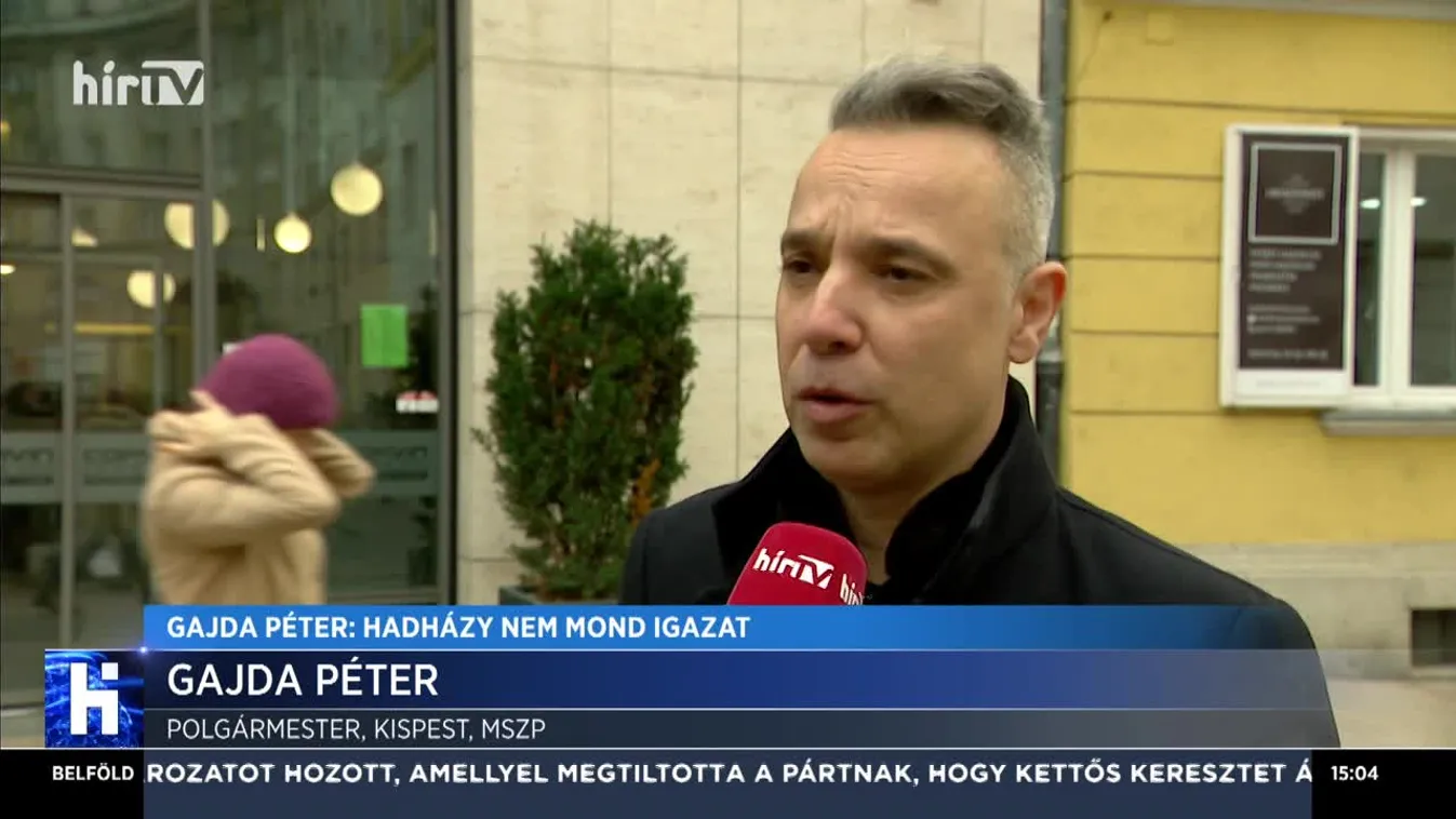 Gajda Péter: Hadházy nem mond igazat