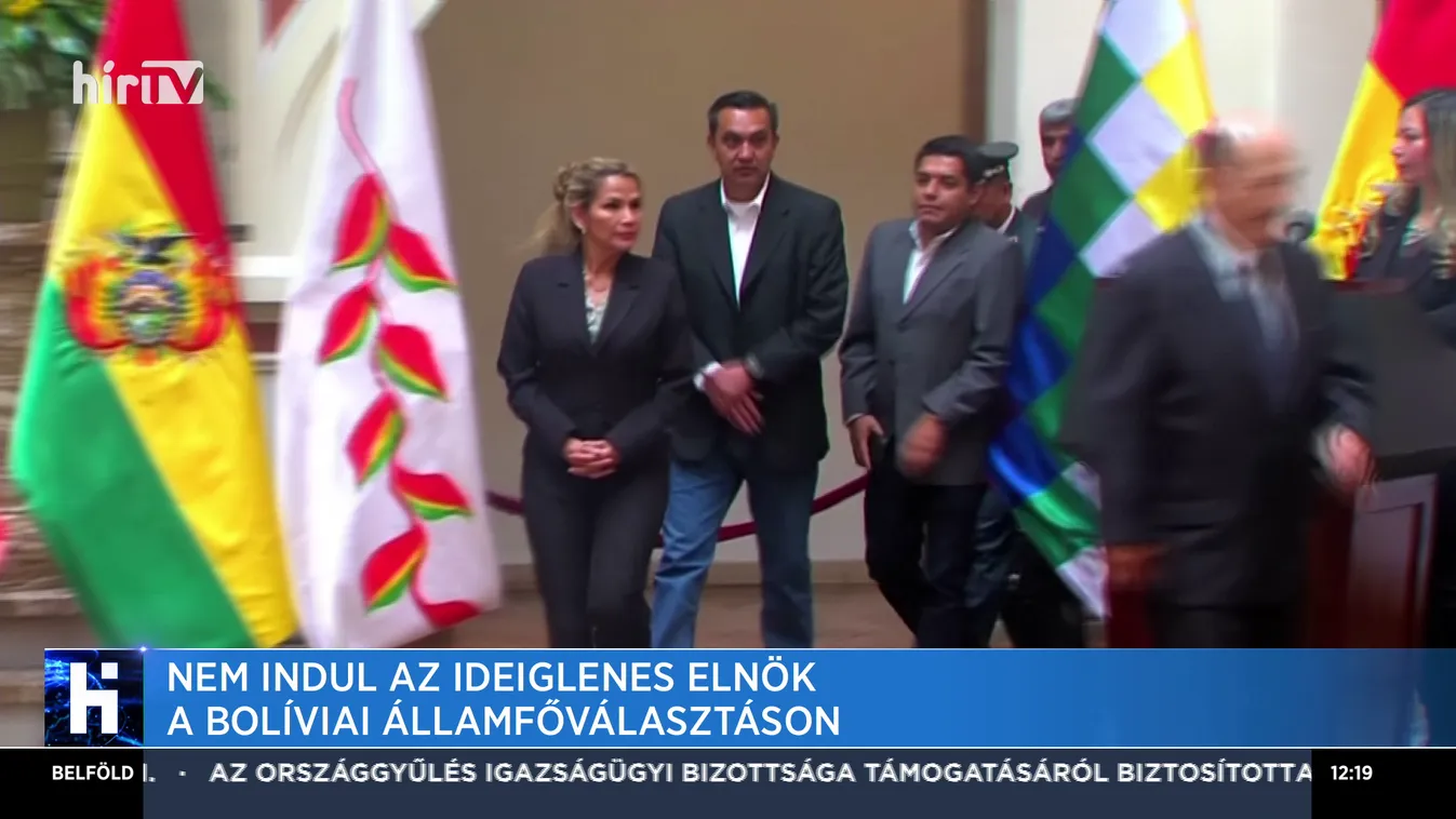 Nem indul az ideiglenes elnök a bolíviai államfőválasztáson
