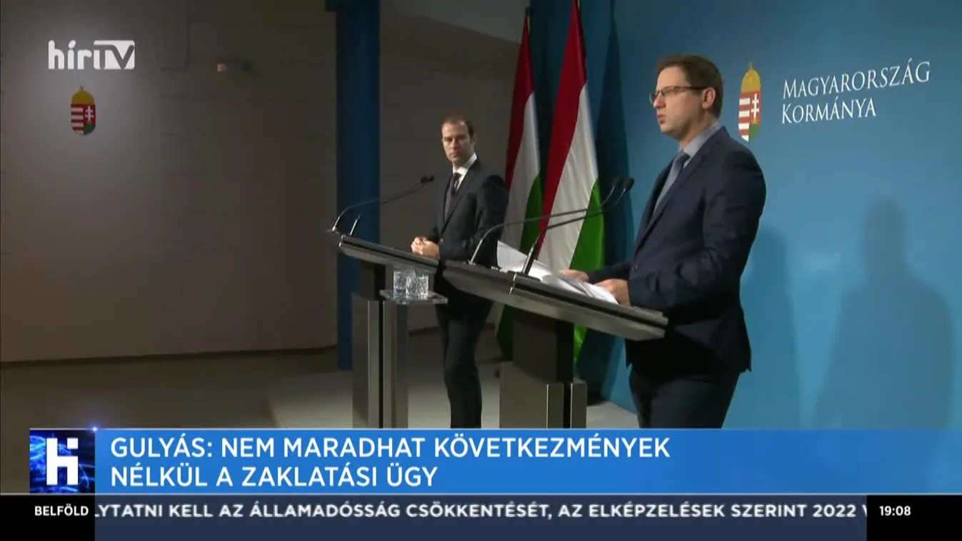 Gulyás: Nem maradhat következmények nélkül a zaklatási ügy