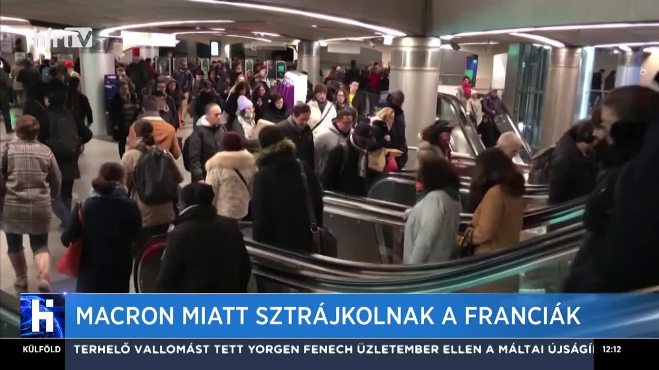 Sztrájk bénítja Franciaországot