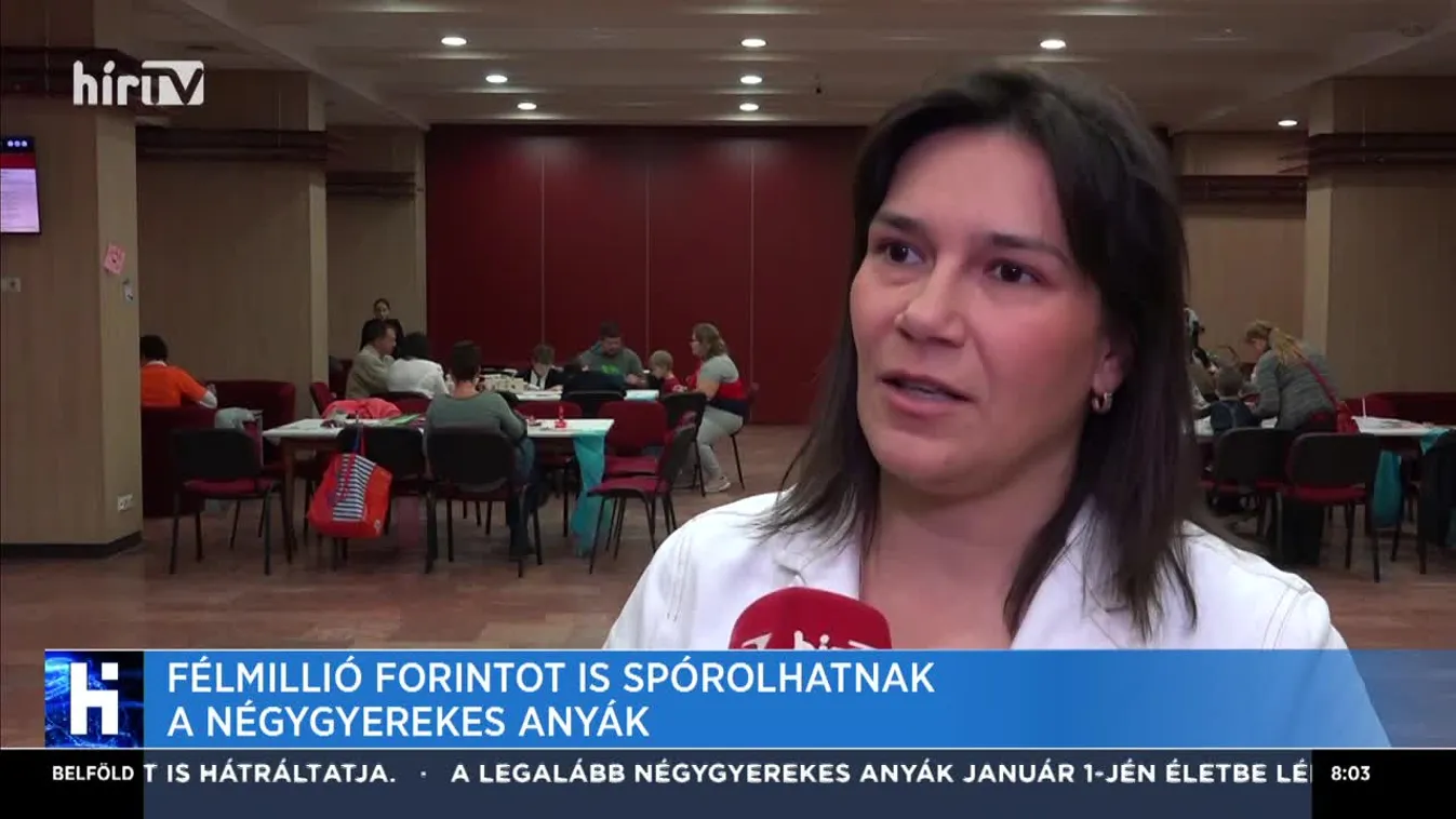 Félmillió forintot is spórolhatnak a négygyerekes anyák