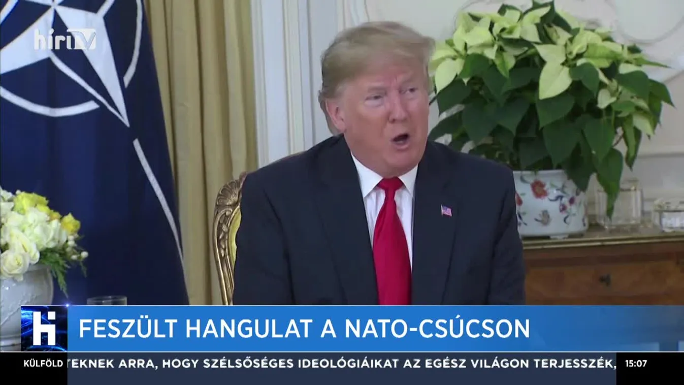 Feszült hangulat a NATO-csúcson