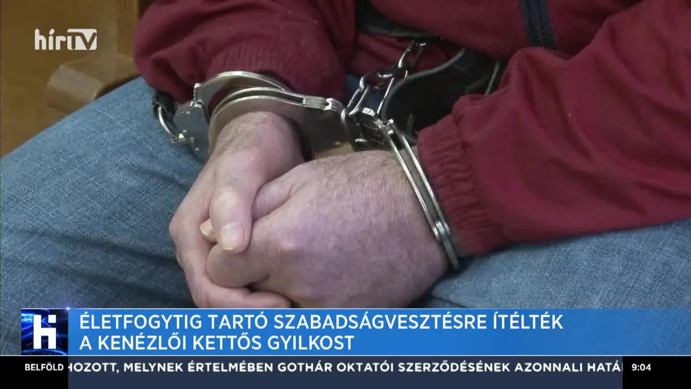 Riasztás: Életfogytig tartó szabadságvesztésre ítélték a kenézlői kettős gyilkost