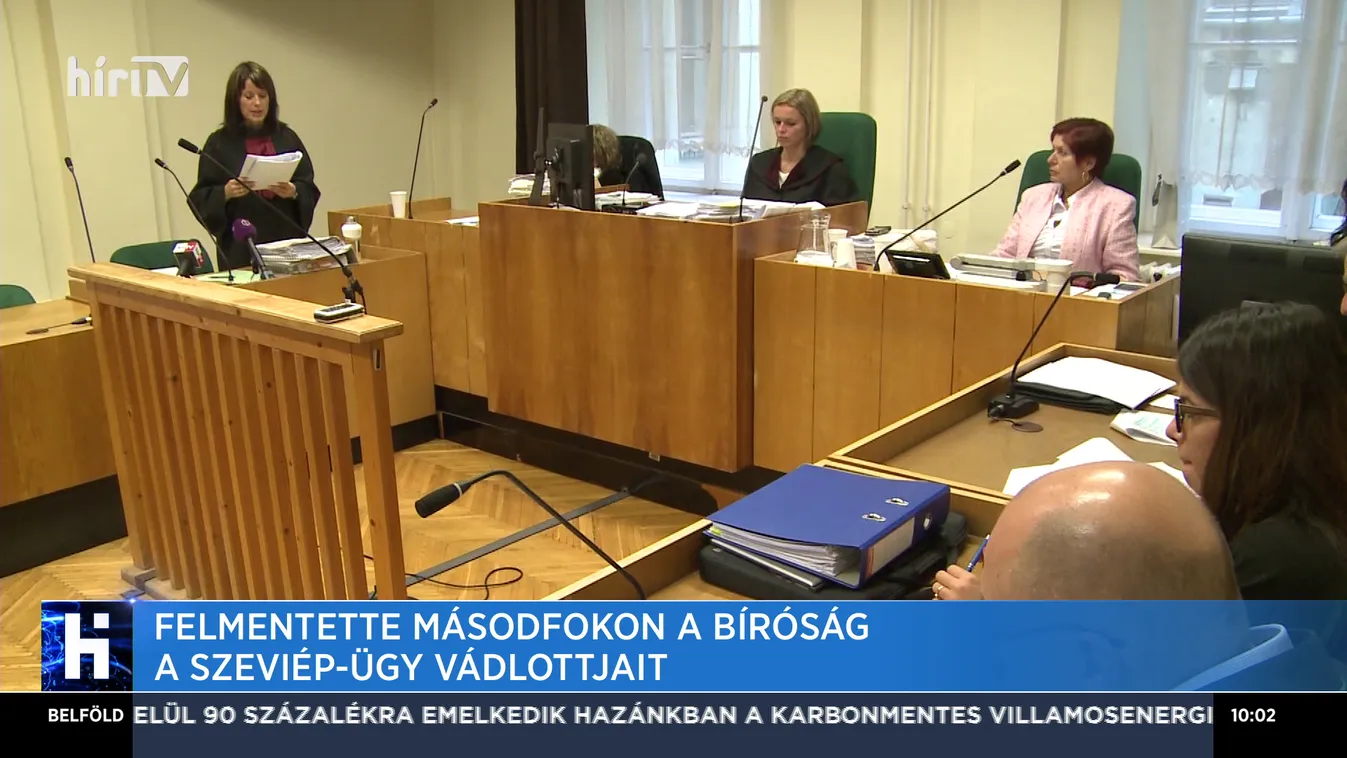 Felmentette másodfokon a bíróság a Szeviép-ügy vádlottjait