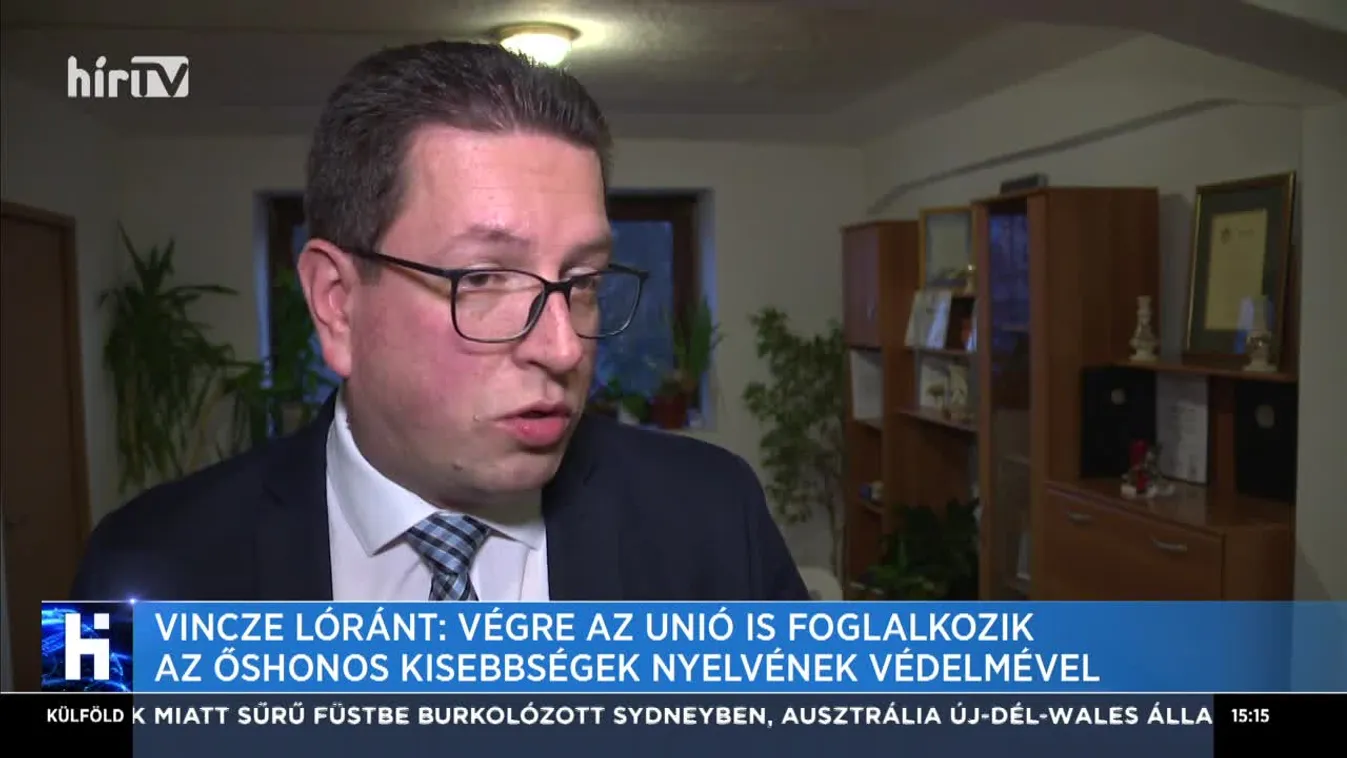 Vincze Lóránt: Végre az Unió is foglalkozik az őshonos kisebbségek nyelvének védelmével