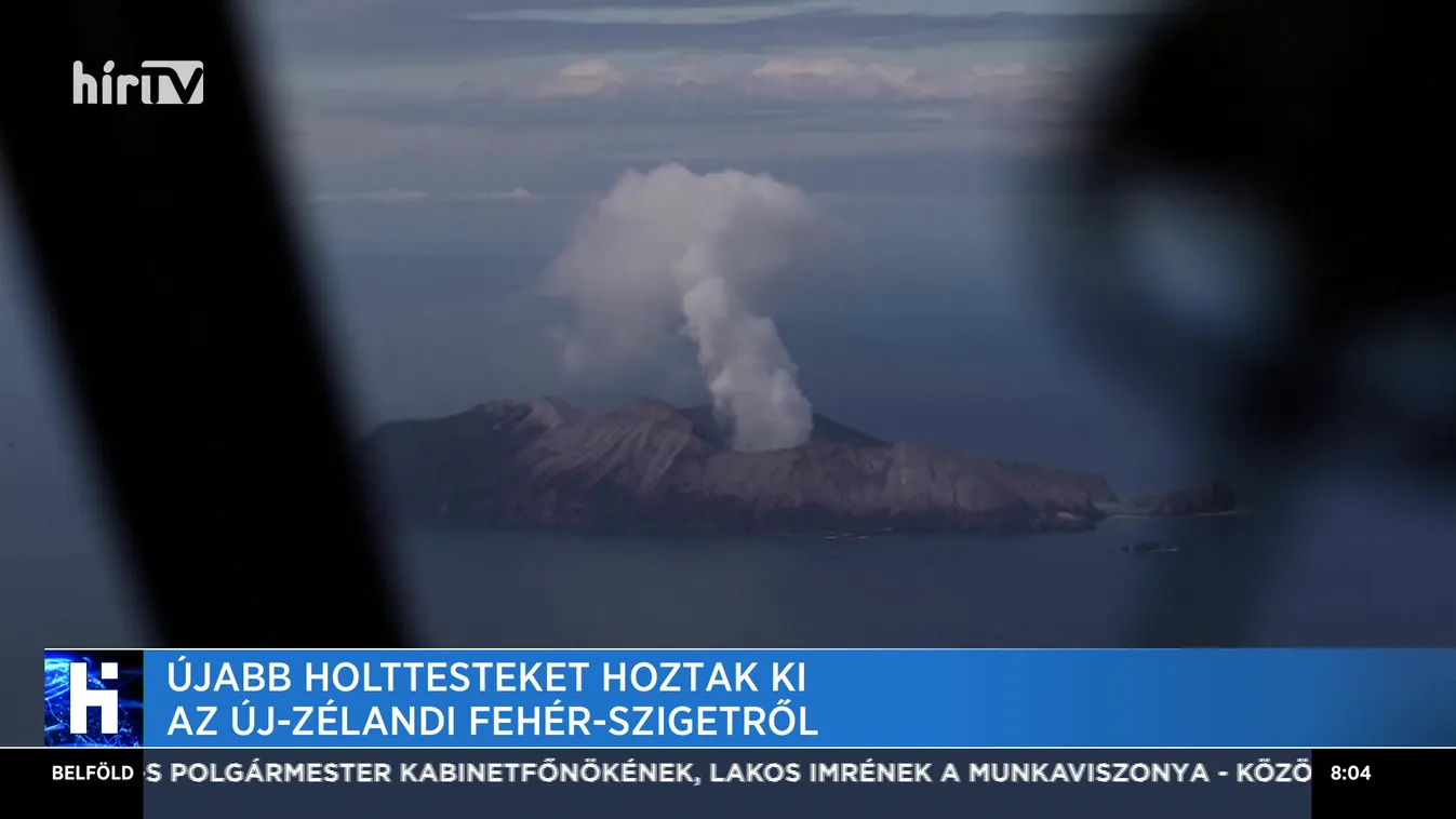 Újabb holttesteket hoztak ki az új-zélandi Fehér-szigetről