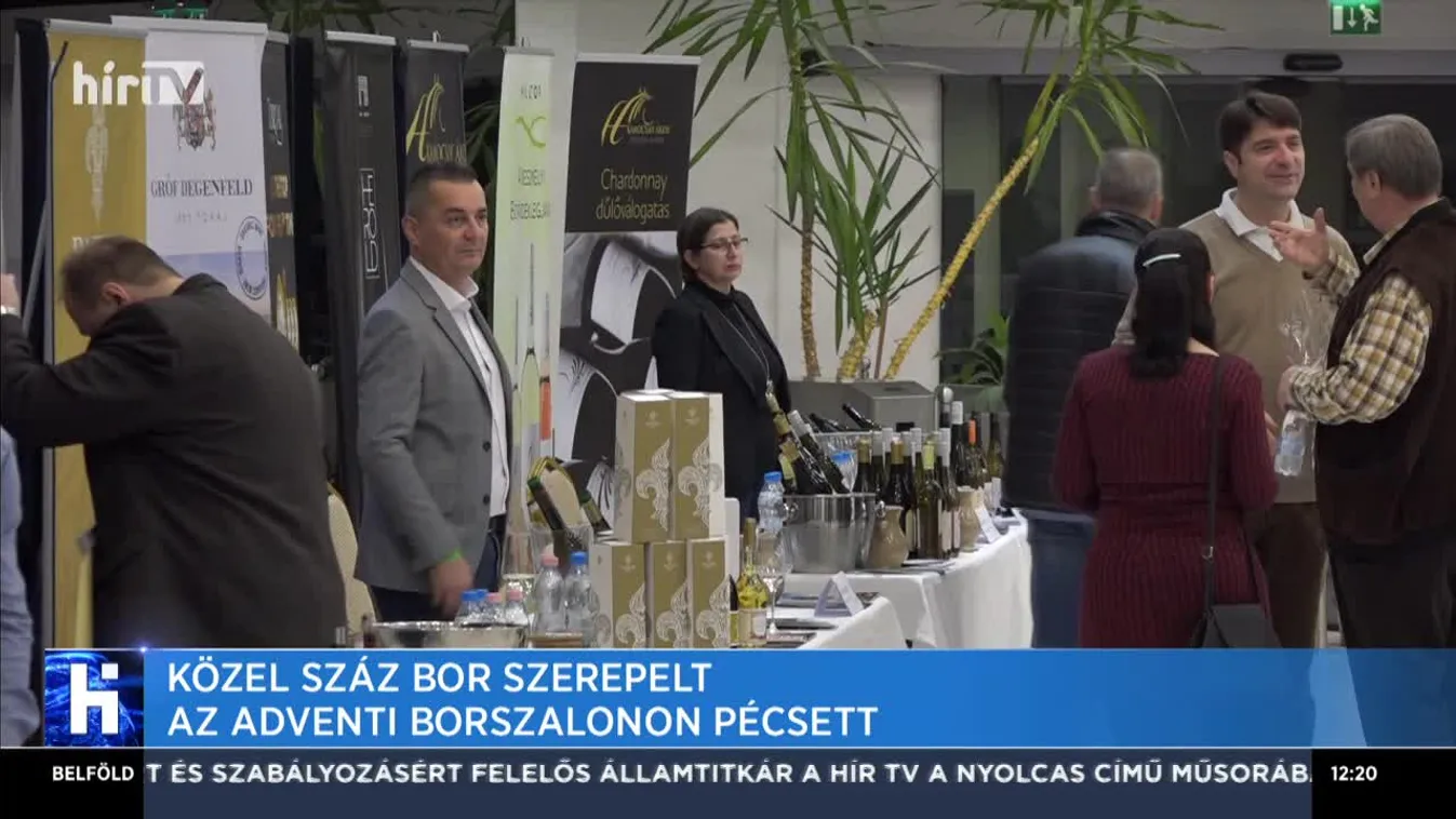 Közel száz bor szerepelt az Adventi Borszalonon Pécsett