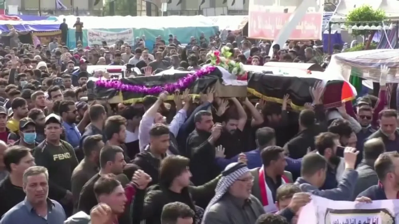 Negyvenen haltak meg az iraki tüntetéseken