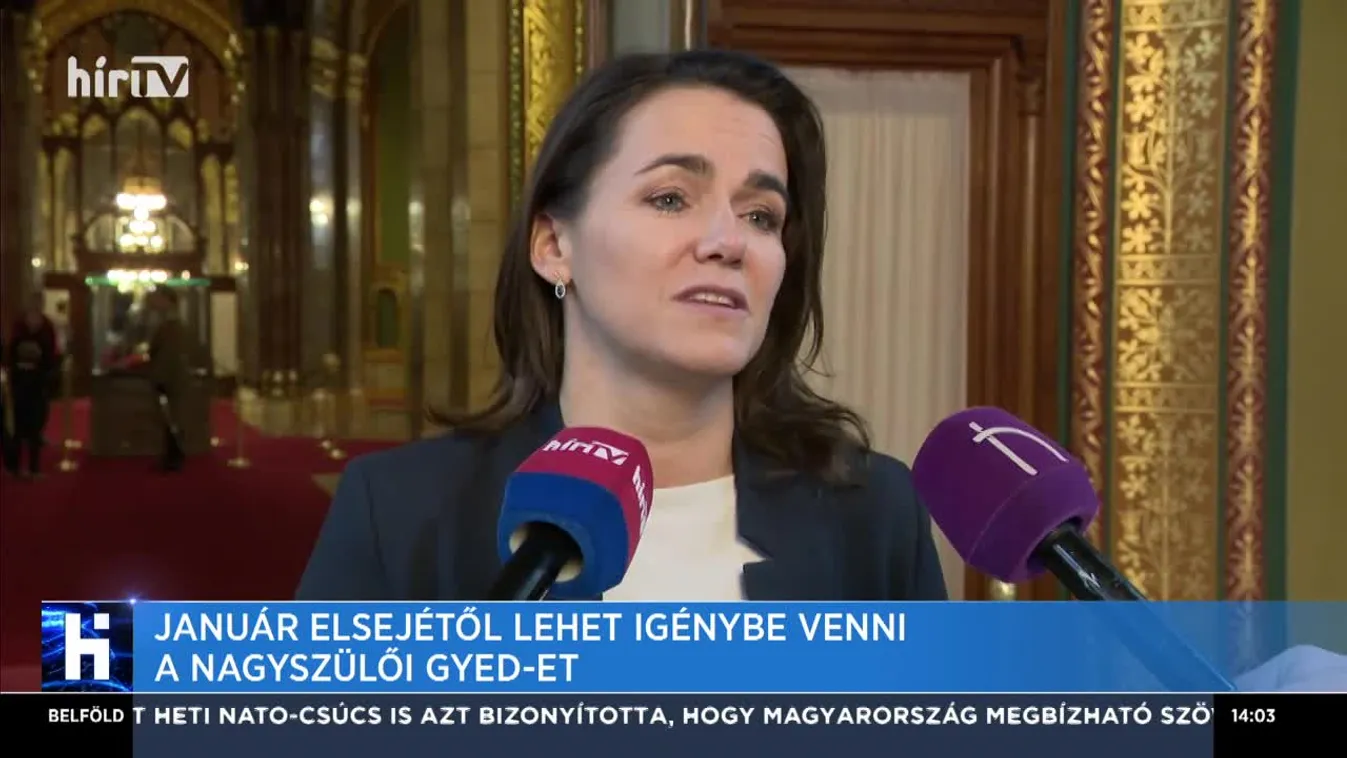 Január elsejétől lehet igénybe venni a nagyszülői GYED-et
