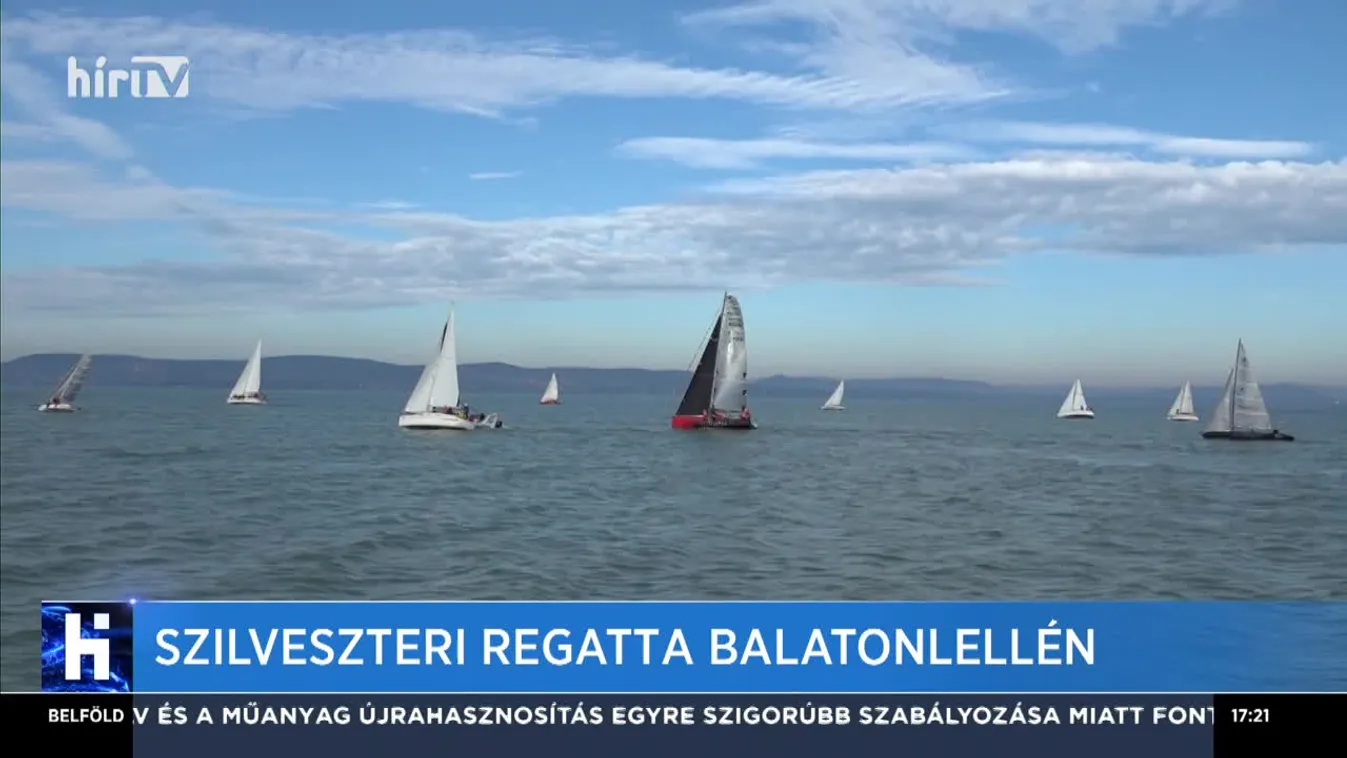 Szilveszteri regatta Balatonlellén
