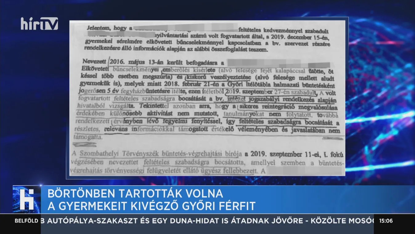Börtönben tartották volna a gyermekeit kivégző győri férfit