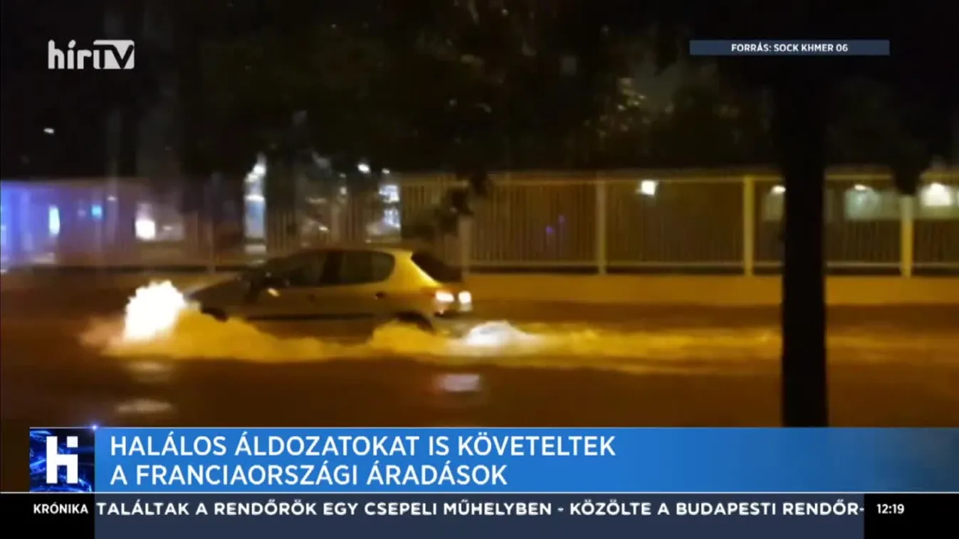 Halálos áldozatokat is követeltek a franciaországi áradások