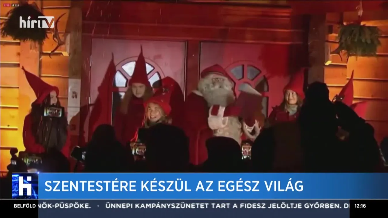 Szentestére készül az egész világ