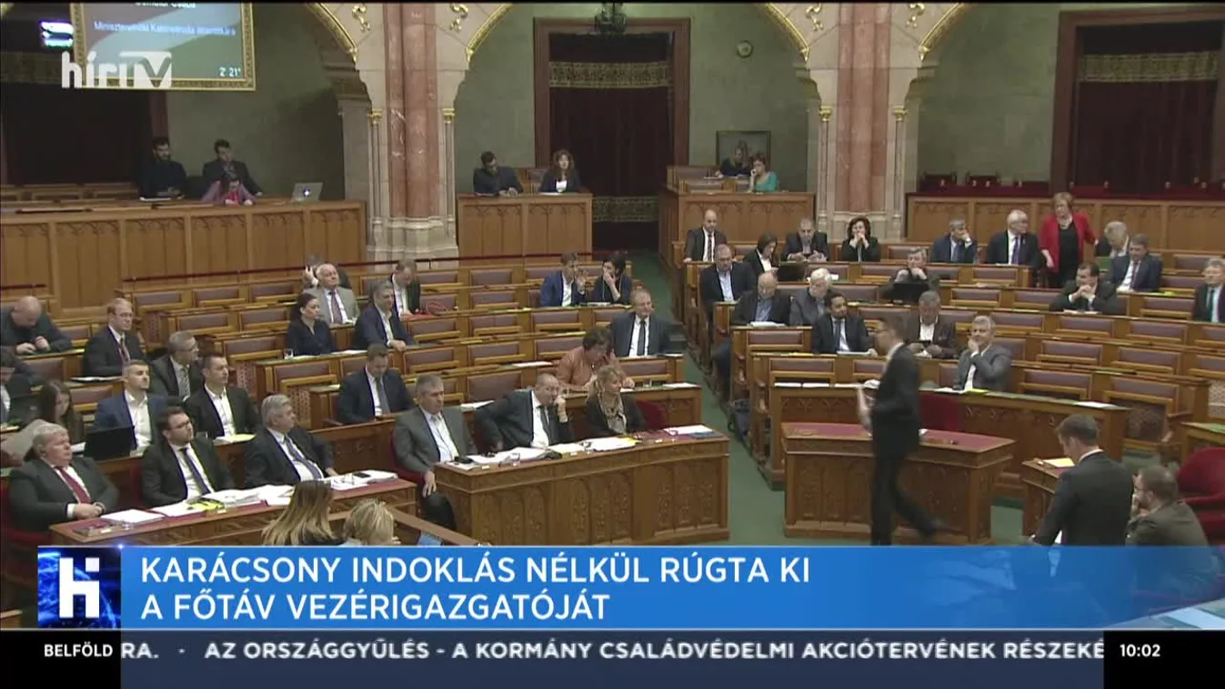 Karácsony indoklás nélkül rúgta ki a FŐTÁV vezérigazgatóját