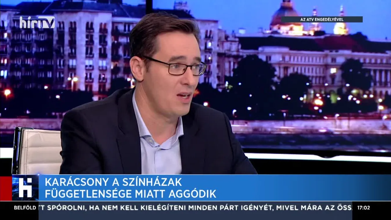 Karácsony a színházak függetlensége miatt aggódik