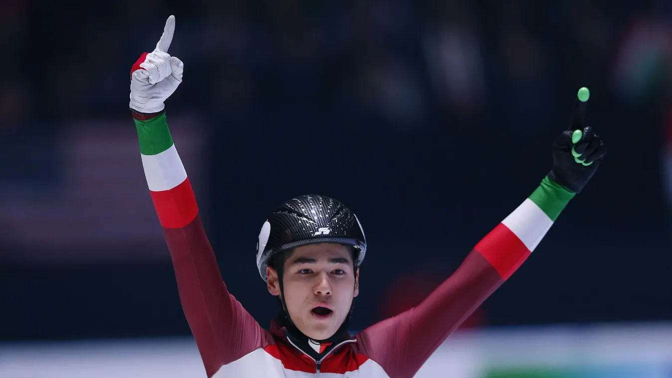 Gyorskorcsolya-vk: Liu Shaoang győzött 500 méteren