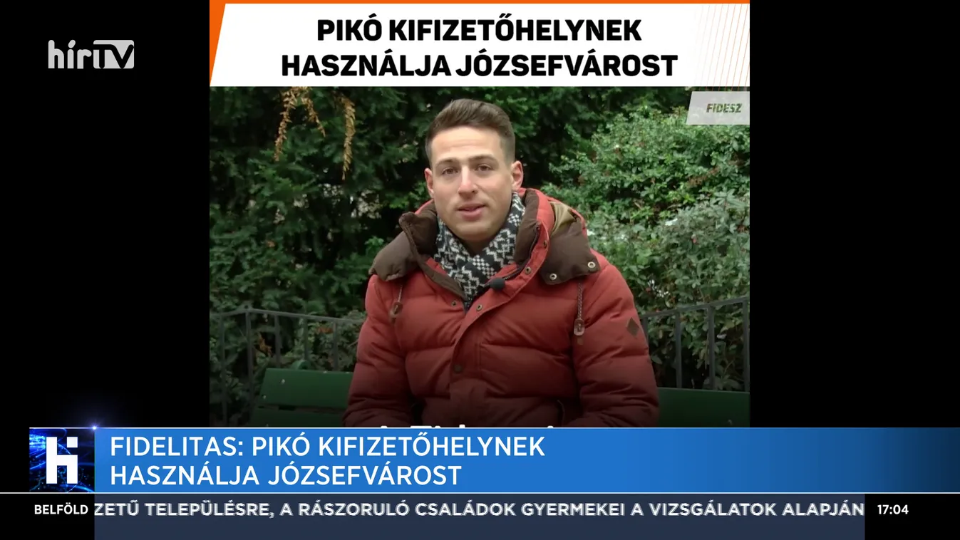 Fidelitas: Pikó kifizetőhelynek használja Józsefvárost