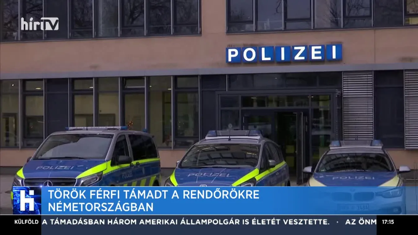 Török férfi támadt a rendőrökre Németországban