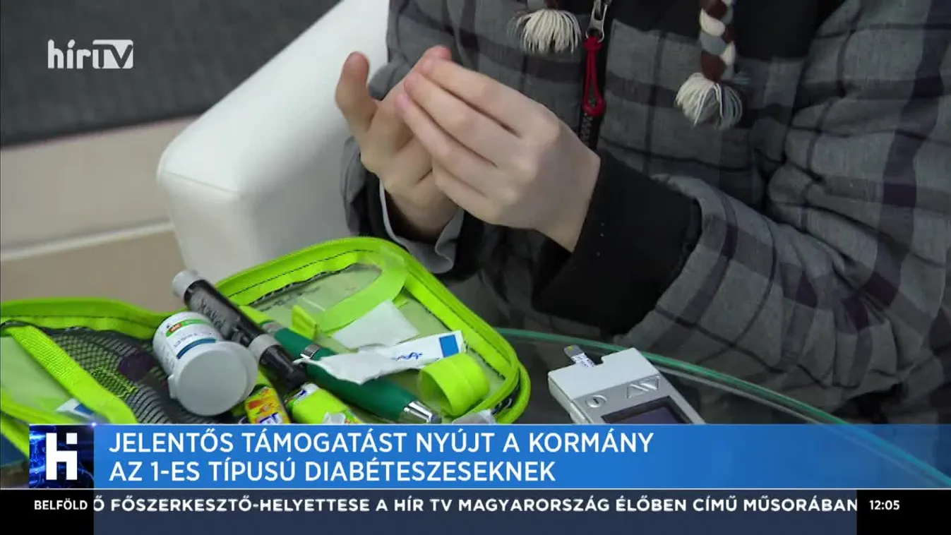 Jelentős támogatást nyújt a kormány az 1-es típusú diabéteszeseknek