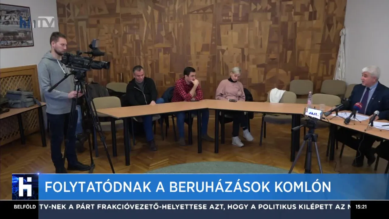 Folytatódnak a beruházások Komlón