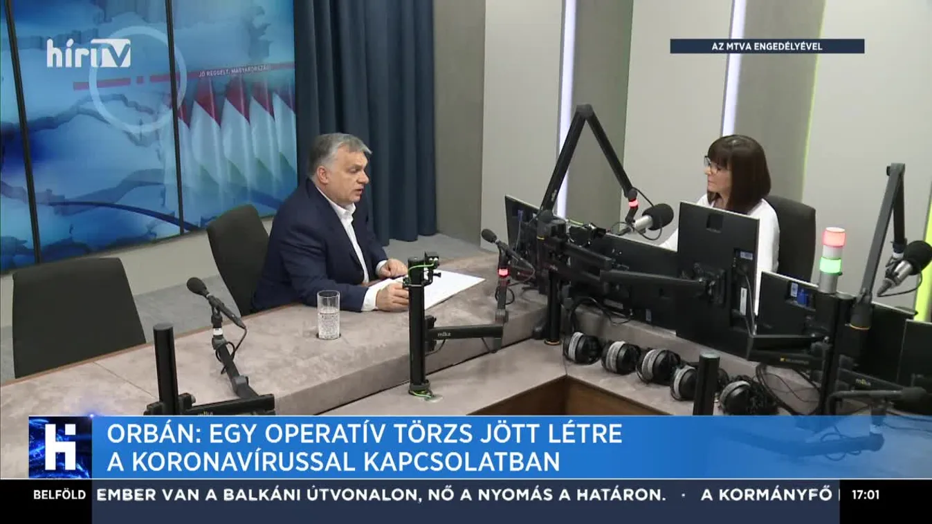 Orbán: Egy operatív törzs jött létre a koronavírussal kapcsolatban