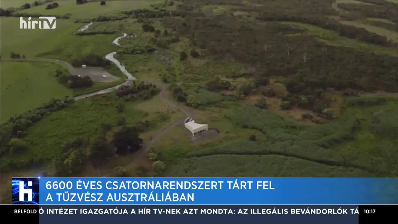 6600 éves csatornarendszert tárt fel a tűzvész Ausztráliában