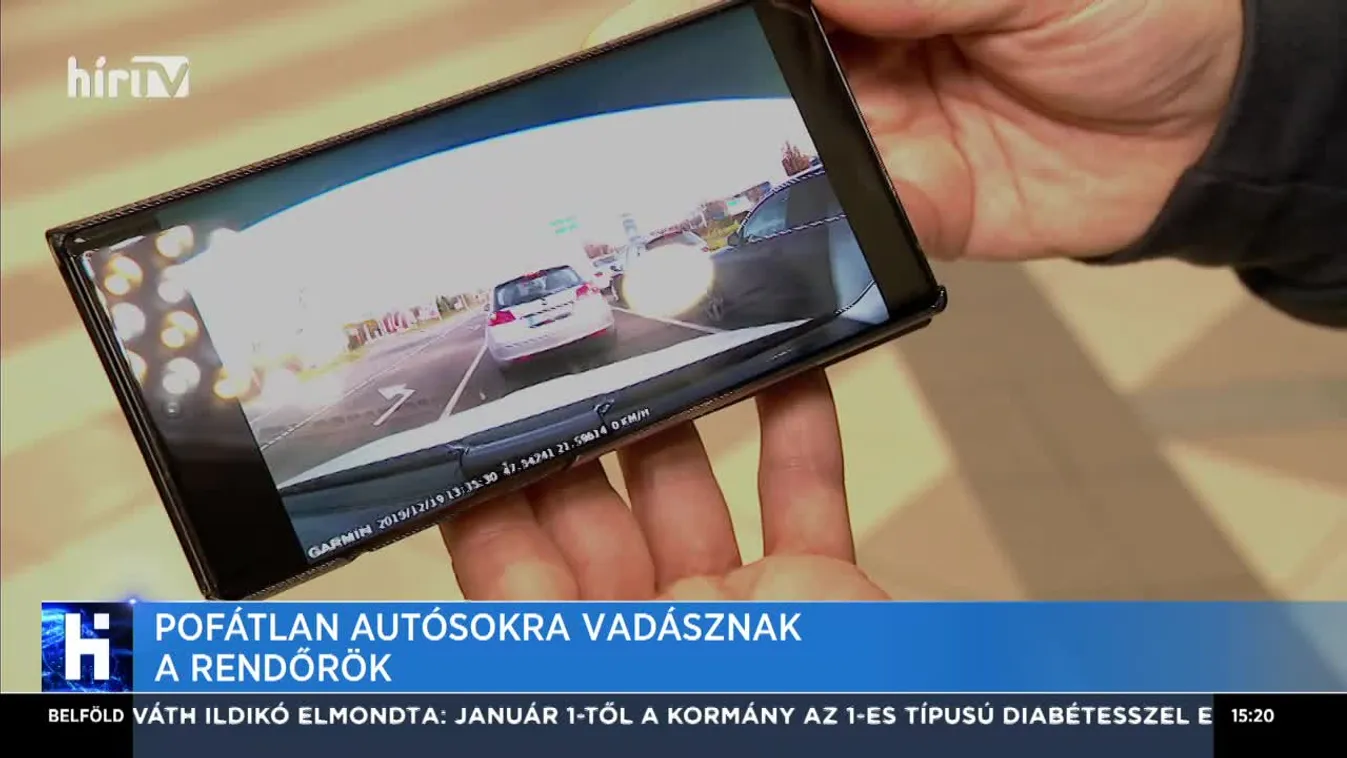 Pofátlan autósokra vadásznak a rendőrök