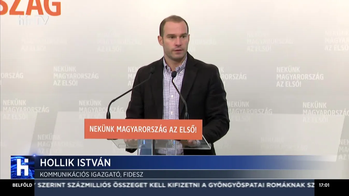 Hollik: Igazságos az oktatással történő kártérítés